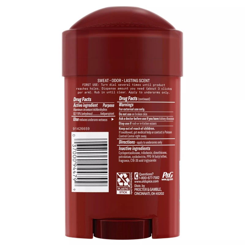 Old Spice Sweat Defense Soft Solid Antiperspirant Deodorant 2 Pack