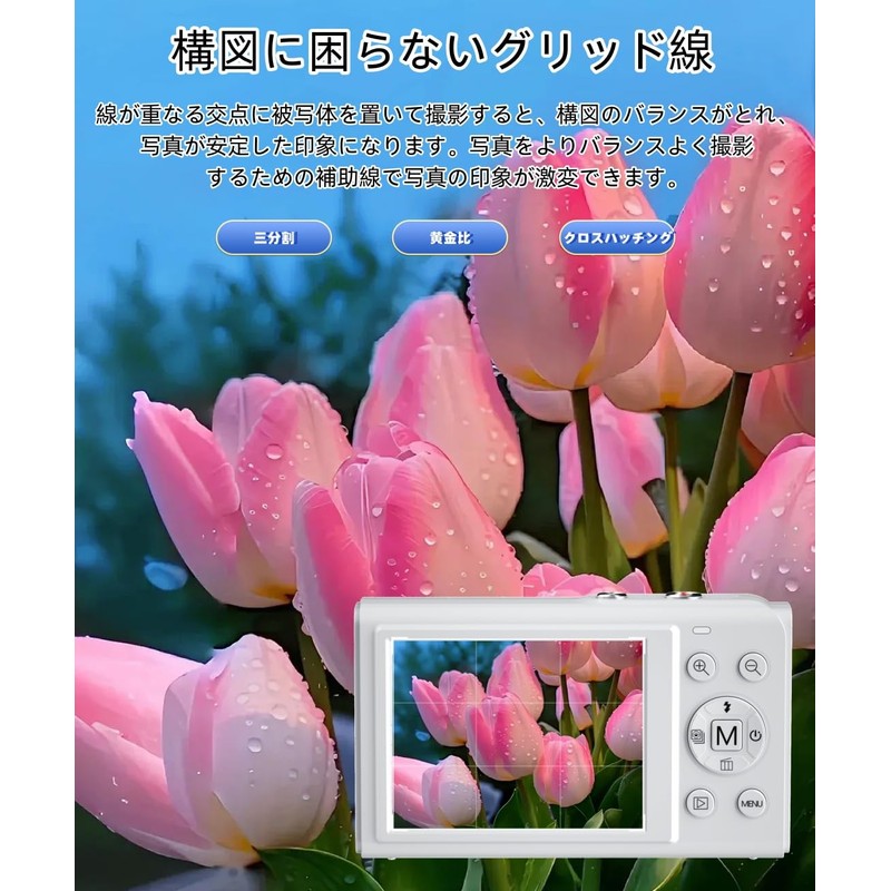 YULINJIA Digital Camera, 5K Digital Camera, Sending to Smartphones, WiFi
