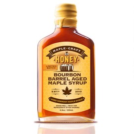 Maple Craft Foods, Honey-Infused Bourbon Barrel Aged Maple Syrup
