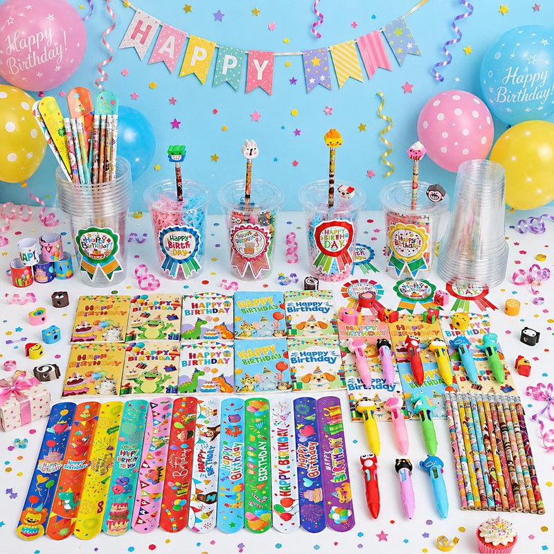 Zenoble 24 Set Classroom Birthday Gifts for Students Birthday Reusable