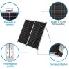 DUOERLAN 300W 12V Mono Foldable Solar Panel Suitcase w/30A Controller