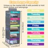 Weekly Clothes Organizer for Kids, Days of The Week Clothes