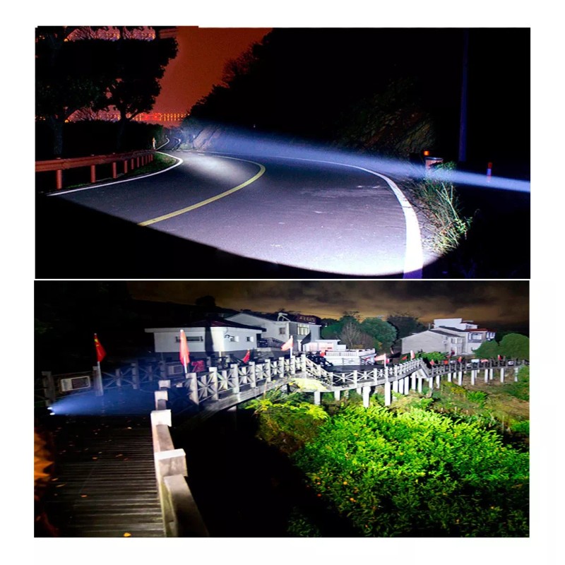 Tohil Linterna Tactica Tohil 5000lm Recargable Led Alta Potencia