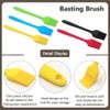 GYSRXS 5 Stück Backpinsel Silikon BBQ Backpinsel Set Pastry Brush