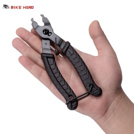 BIKE HAND Bike Bicycle Chain Master Link Pliers Tool -2 in 1 Opener Closer Remover/Bicycle Chain Plier Compatible with All Speed Chains Repair