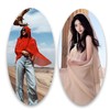 NazyJnn Sheer Scarf, Large Scarf, UV Protection, Summer, Sunburn Protection,