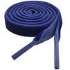 YJRVFINE Single Sided Velvet Shoelaces: 2 Pairs 71 Inch Navy