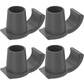 4Pcs Walker Skis Glides Rubber Walker Caps Glide Practical Walker Foot Glides Easy to Install Glide Walker Feet Caps Walker Assist Accessories for Folding Walkers Seniors Fulasun ZiWZzEi(4PCS,grey)
