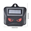 2pcs Animal Repeller Red LED Strobe Lights Waterproof Design Solar