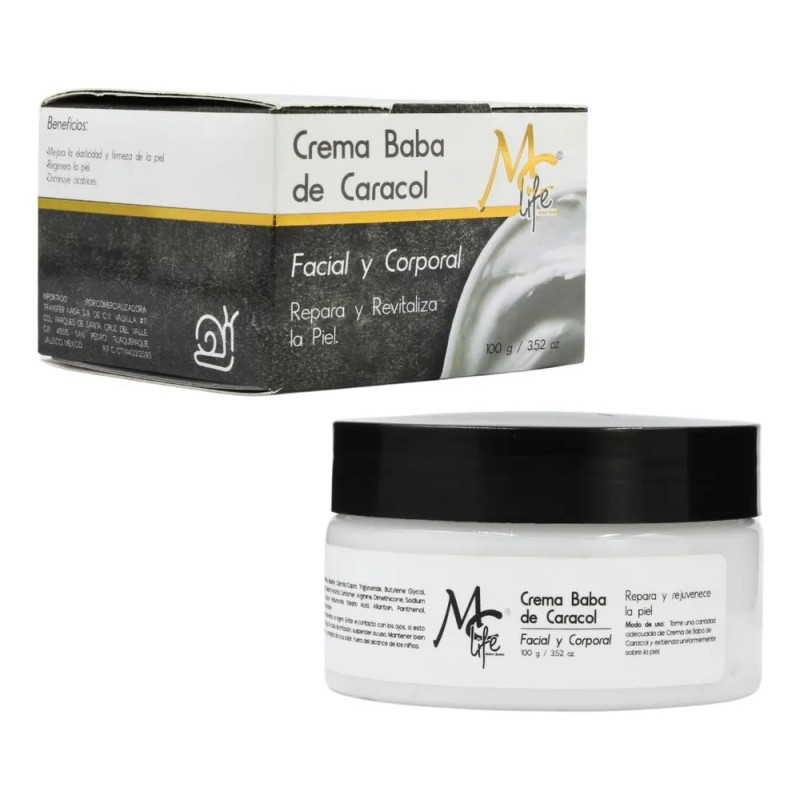 Mc Life crema de baba de caracol, firmeza y anti-cicatrices