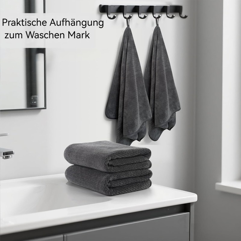 KinHwa Set of 2 Microfibre Towels | Soft, Lightweight &