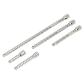 Sealey Ak766 Wobble Extension Bar Set 5Pc 1/4Sq Drive