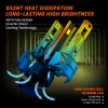‎FateEye Fateeye H11/H8/H9 LED Light Bulbs 240w 40000LM 6500K Cool