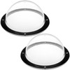 QWORK 2 Packs Dog Fence Window - 12.2 inch Acrylic