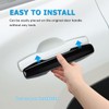 DLOVEG Upgraded Snap-on Door Handle Cover Compatible for 2026 Toyota