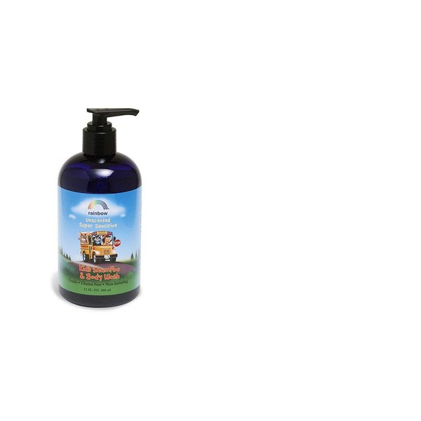 Rainbow Research - Organic Herbal Shampoo and Body Wash For Kids ( 3 - 12 FZ)