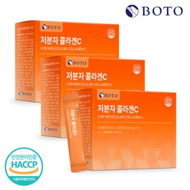 Bottu (현대Hmall)보뚜 저분자 콜라겐C 2g 30포 x 3박스 (총 90포) (Hyundai Hmall) Bottu Low Molecular Collagen C 2g 30 Packs x 3 Boxes (Total 90 Packs)