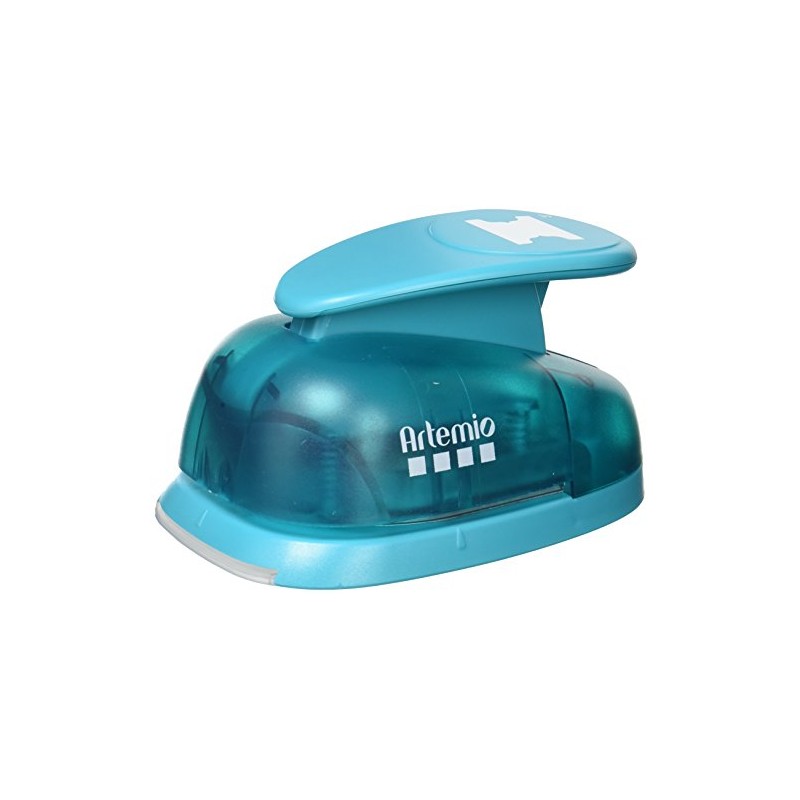Artemio 7.6 cm Jumbo Lever Punch, blue
