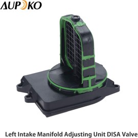 Aupoko Left Intake Manifold Adjusting Unit DISA Valve, Auto Flow Control Valve Replace# 11617579114, 11617522929, 11617560537, Replacement for 330i 135i 328i 530i 530xi 528i X3 X5 Z4