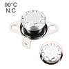 uxcell KSD301 Thermostat 90°C/194°F 10A N.C Adjust Snap Disc Temperature
