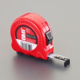 Esco EA720GB-3 Measure (with stopper) 0.5 inches (13 mm x 3.0 m) Red