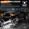Aexploer Front Turn Signal Corner Marker Lights Compatible with Wrangler