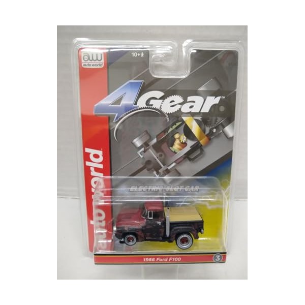 Auto World SC413-3B 1956 F100 Pickup HO Scale Electric Slot