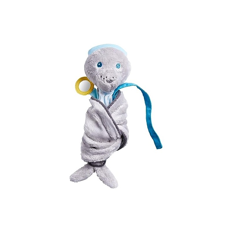 HABA 305827 Cuddle Blanket Robbe Rudi, Cuddle from 0 Years,