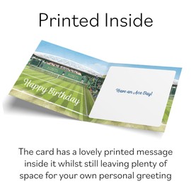 Hunts England - Godson 11th Tennis Birthday Card - Age 11 - Milo's Gallery Collection - Age Eleven Tennis Birthday Card - 11th Birthday Card For Godson - 11 Year Old Birthday - Fun Card