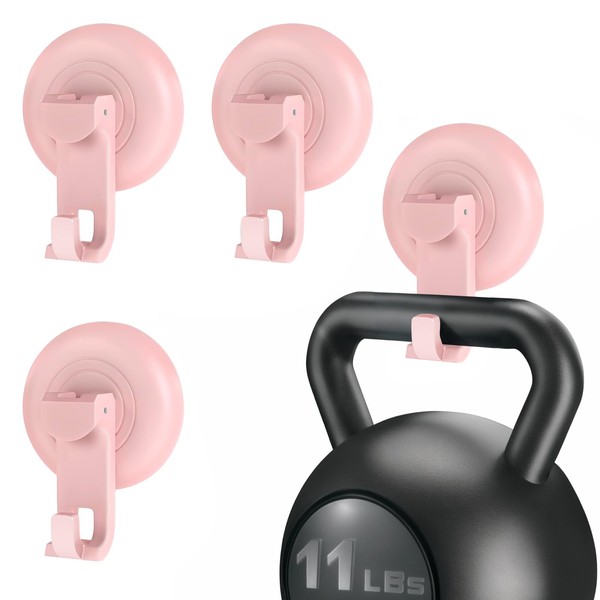 Virelixis Shower Hooks Suction Cup, Powerful Vacuum Hooks with Strong