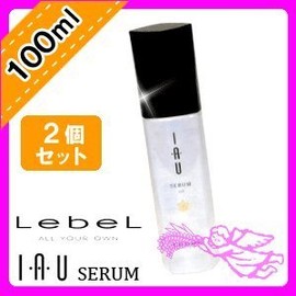 Lebel iau Serum Oil, 3.4 fl oz (100 ml) x 2 Piece Set, Non-Rinsing Treatment