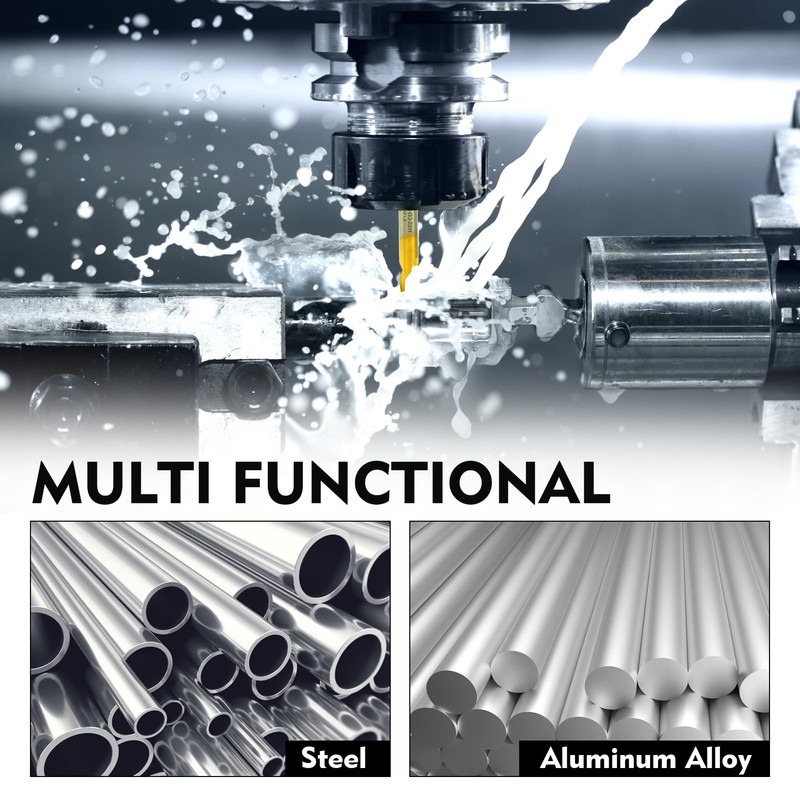 RENYU 5Pcs Cobalt Spot Weld Drill Bit Set Kit, Titanium