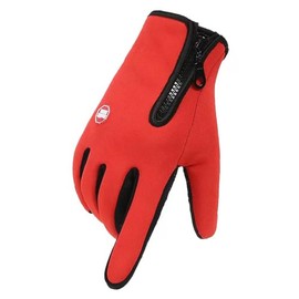 WULI Cycling Gloves Bicycle Gloves Shock Absorbing pad Gloves Non-Slip Gloves Camping, Mountain Climbing, Batting, etc. (Red, X-Large)