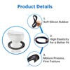 RV Toilet Seal 2-Pack, Flush Ball Seal Gasket Replacement for