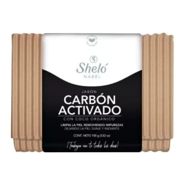 Sheló Paquete De 3 Jabones Faciales De Carbón Activado