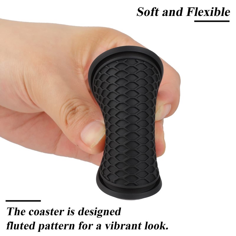 4 Pack Car Coasters, 2.75inch Universal Non-Slip Car Cup Holder