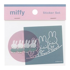 Miffy [Die Cut Sticker] Sticker Set/fun Dick Bruna