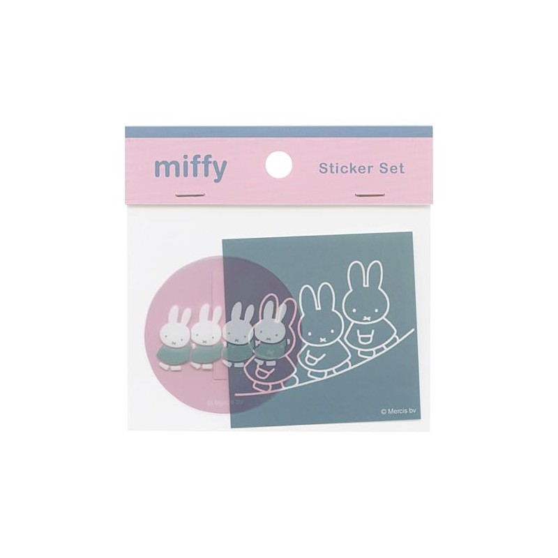 Miffy [Die Cut Sticker] Sticker Set/fun Dick Bruna