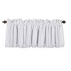 Ramanta Home Curtain Valance for Windows 100% Cotton Slub Farmhouse