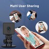 EKJANEPE Mini Camera 4K HD WiFi Camera Surveillance for Indoor