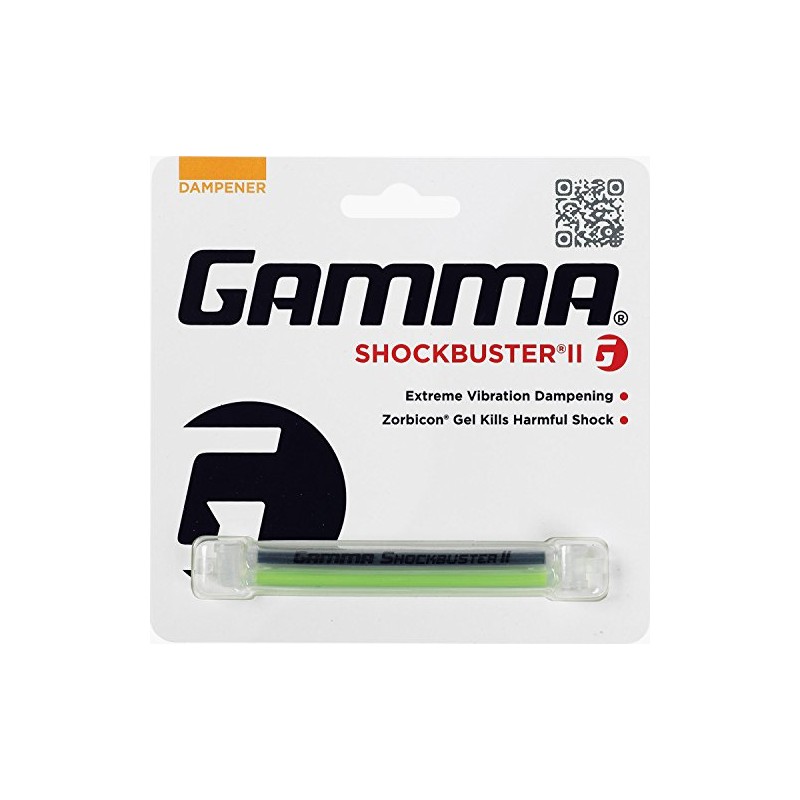 Gamma Shockbuster II Vibration Dampener, Tennis Racquet Shock Absorber, Advanced