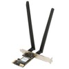 PCIe WiFi 6E Card 2.4G/5G/6Ghz Up to 2400Mbps Dual Antenna