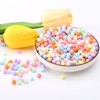 DAHI Beads for threading acrylic beads, multicoloured, round craft beads