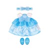 Mell-chan Dress-up Set Enviable Light Blue Dress