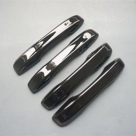 ZiWen Chrome Sport Door Handle Cover Trim for Honda Accord CR-V 2023 2024 HR-V 2023 Civic Integra (with 2 Keyless Holes, Chrome)