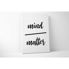 Damdekoli Mind Over Matter Poster (32 x 48 Inches - Canvas)