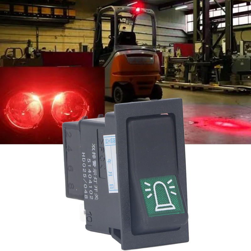 Headlight Switch Waterproof Electric Headlight Rocker Switch for Jungheinrich ETV114n