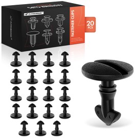 A-Premium 20PCS Nylon Fasteners Tow Bracket Cover Clip Compatible with Land Rover Range Rover Sport 2006-2009, LR4 2010-2016, LR2 2008-2015, LR3 2005-2009