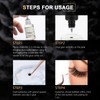 5ml Eyelash Extension Glue Individual Fast Drying Semi Permanent Long