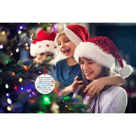 WaaHome Always Remember You are Braver Than You Believe Christmas Ornaments, Inspirational Motivational Graduation Christmas Ornaments Gifts for Graduates Seniors Teens Women Men Girls Daughter Son